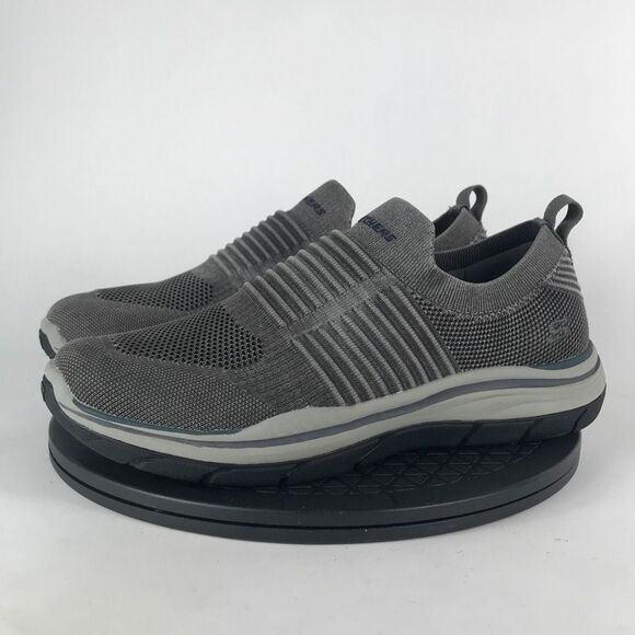 Skechers Other - Skechers Cohagen Canvas Comfort Slip On Gray Skechers 204364 Men’s Size 10